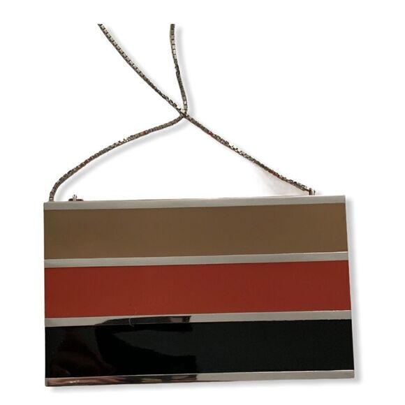SONIA Rykiel Colour Block Clutch - Picture 2 of 11